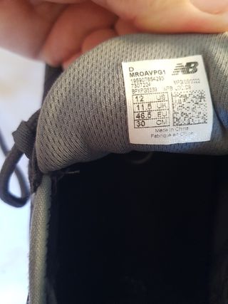 Zapatillas New Balance Grises 46,5