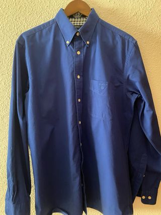 Camisa Gant Azul Talla M