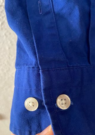 Camisa Gant Azul Talla M