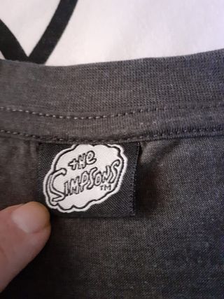 T-shirt Uomo Simpson Grigia