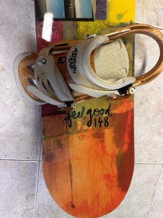 Tabla Snowboard Burton + Fijaciones
