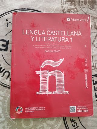 LIBRO LENGUA CASTELLANA Y LITERATURA 1 bachillerat