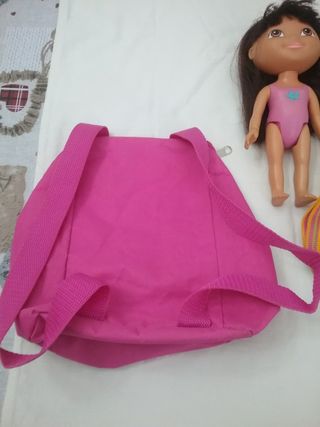 Mochila, Bolso y Muñeca Dora la Exploradora