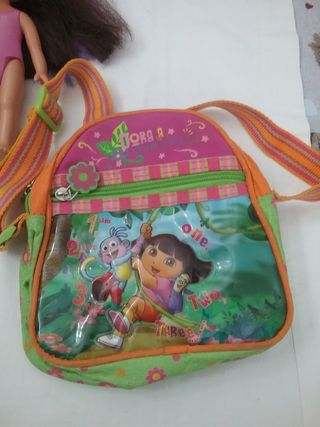 Mochila, Bolso y Muñeca Dora la Exploradora