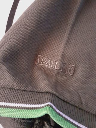 Polo bimbo SPALDING manica corta cotone