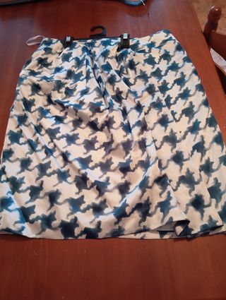 Falda Cortefiel Talla 44 Estampada