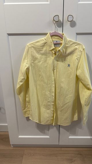 Camisa Oxford amarilla Talla S
