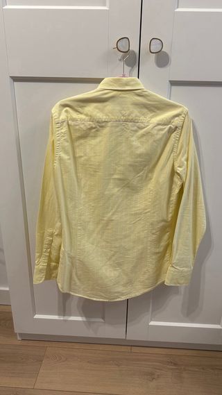 Camisa Oxford amarilla Talla S