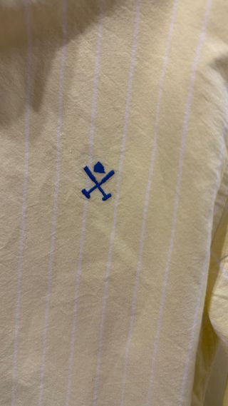 Camisa Oxford amarilla Talla S