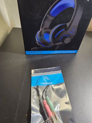 Cuffie da gioco Yinsan TM-70 con microfono