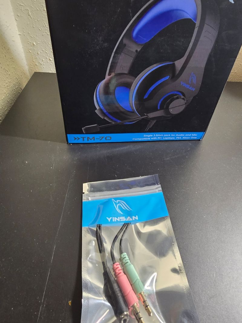 Auriculares gaming Yinsan TM-70 con micrófono de Segunda mano por