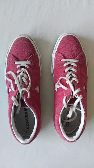 Zapatillas Converse One Star Rojas
