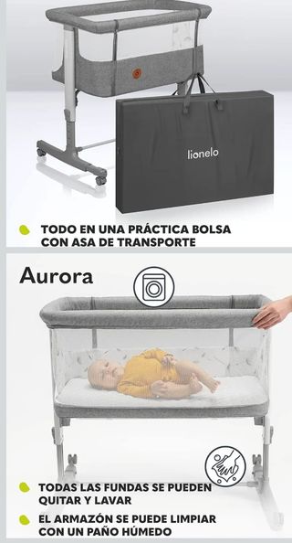 Cuna colecho Lionelo