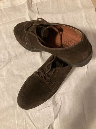 Zapatos de ante Snipe marrones