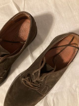 Zapatos de ante Snipe marrones