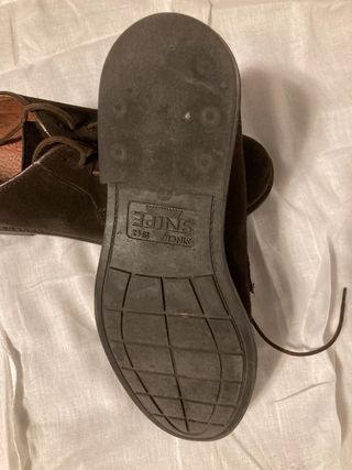 Zapatos de ante Snipe marrones