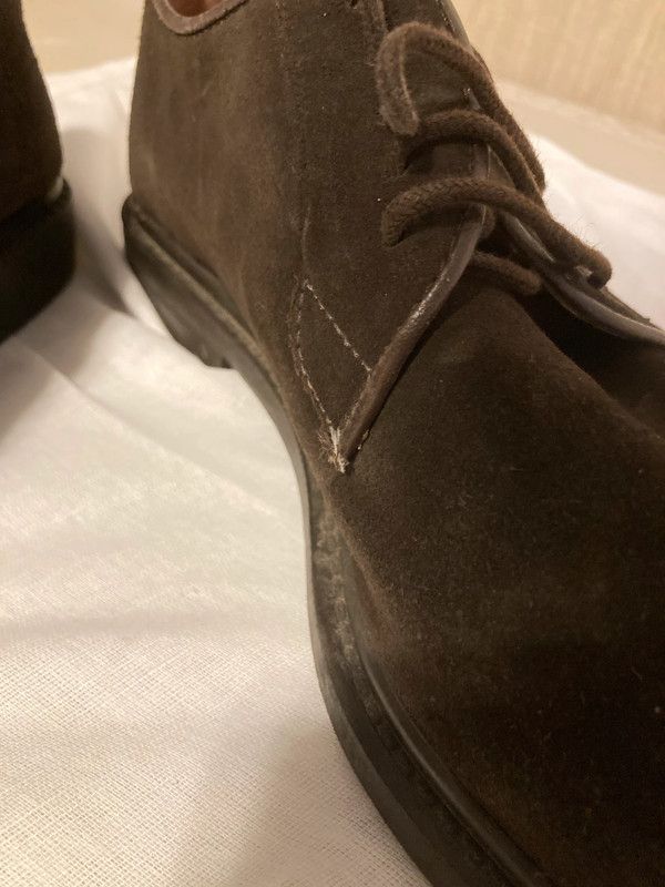 Zapatos de ante Snipe marrones