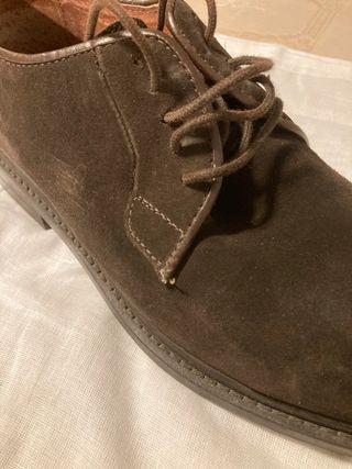 Zapatos de ante Snipe marrones