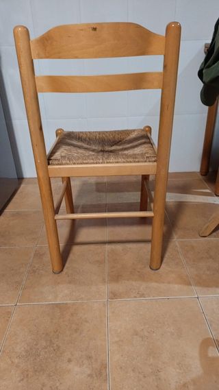 Sillas de cocina de madera