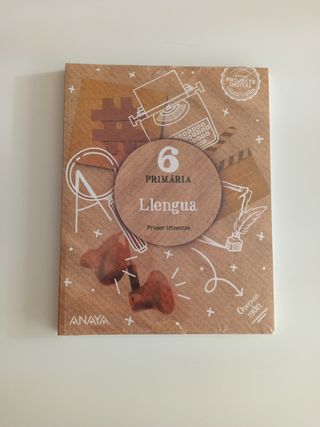Llengua 6. Anaya Primària C. Valenciana