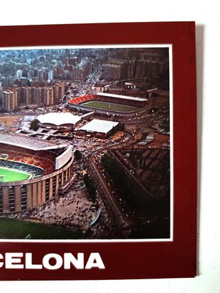 Postal CAMP NOU 80's FC BARCELONA