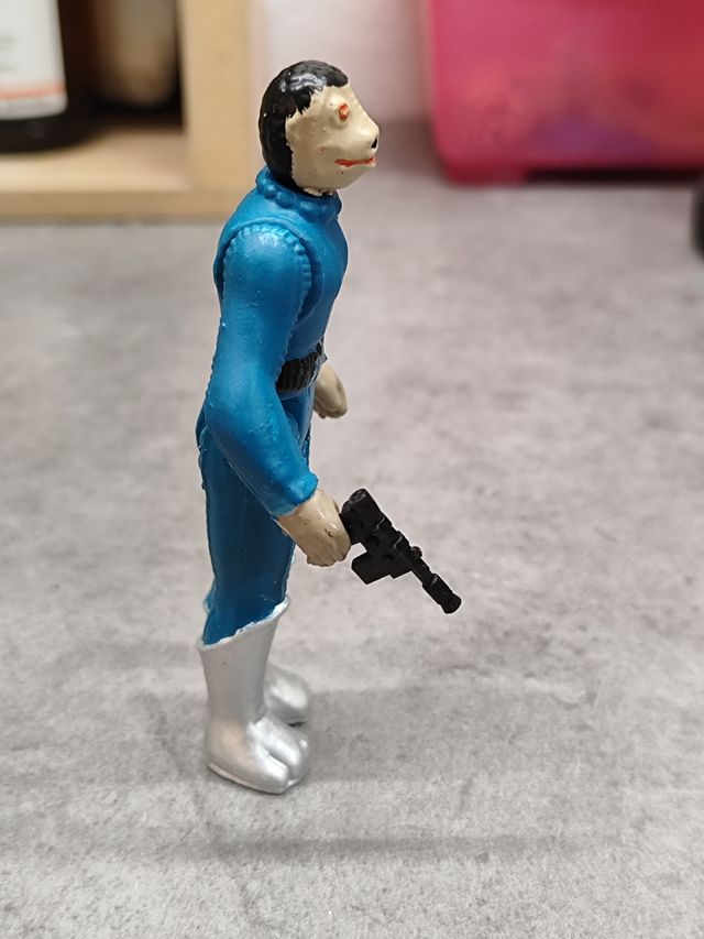 Star Wars Snaggletooth Azul Reproducción Kenner