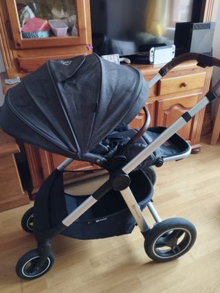 Carro bebé con capazo y silla (accesorios)