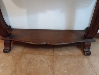 Consola recibidor antigua madera