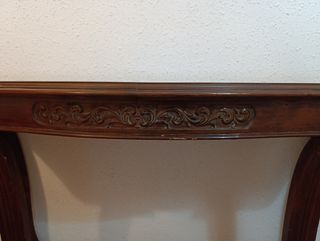 Consola recibidor antigua madera