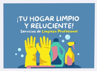 Trabajo de limpieza en casas oficinas , almacenes.