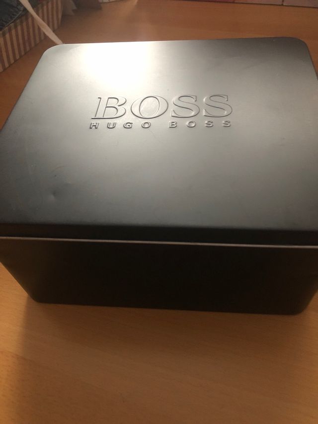 Caja Hugo Boss Negra