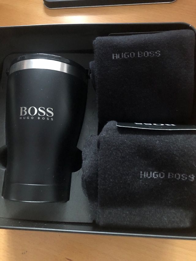 Caja Hugo Boss Negra
