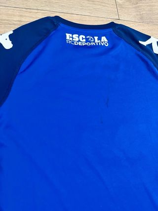 equipación Fútbol Escola RC Deportivo Kappa Coruña