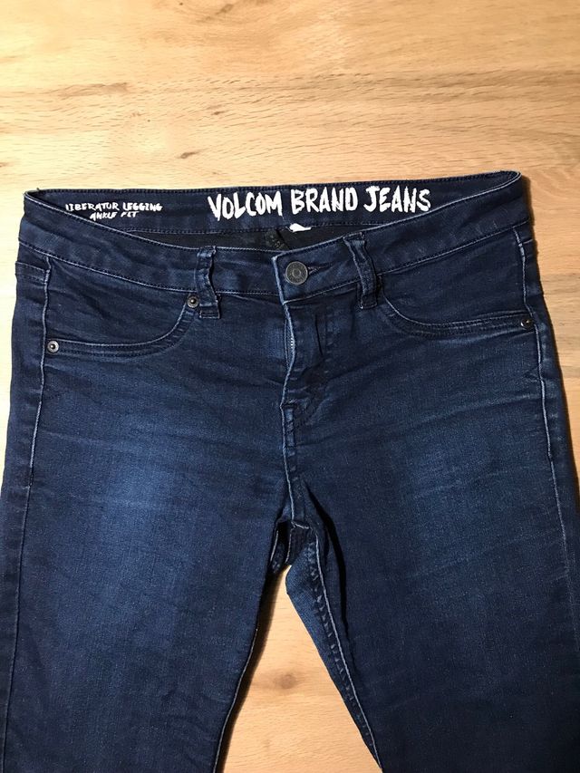 Pantalones Vaqueros Volcom Azul Marino