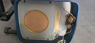 Tocadiscos Olympia Azul y Beige