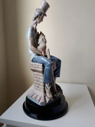 Figura Lladró "deshollinador triste"