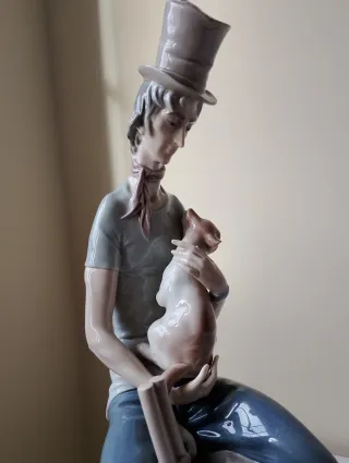 Figura Lladró "deshollinador triste"