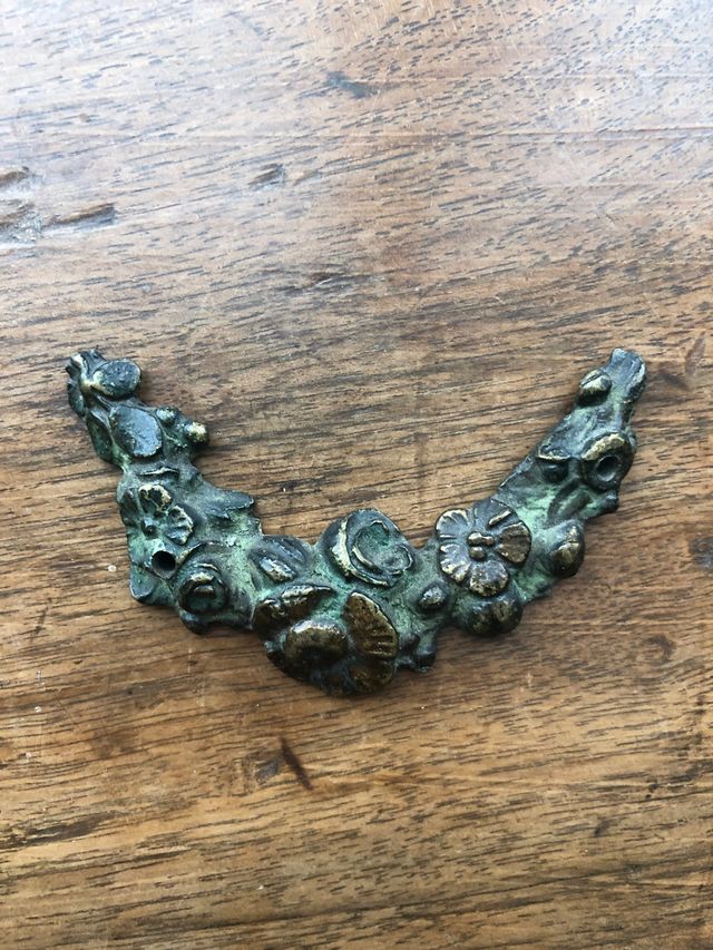 Fregio in bronzo antico XVII secolo 600 1600