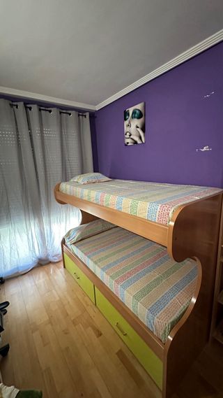 Litera de madera alta calidad