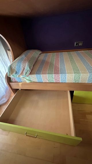 Litera de madera alta calidad