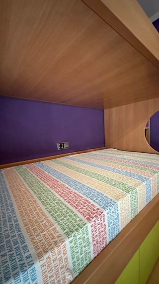 Litera de madera alta calidad