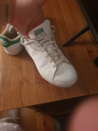 Zapatillas Adidas Stan Smith Blancas y Verdes