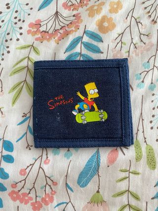 Cartera Billetera The Simpsons Bart Skateboard