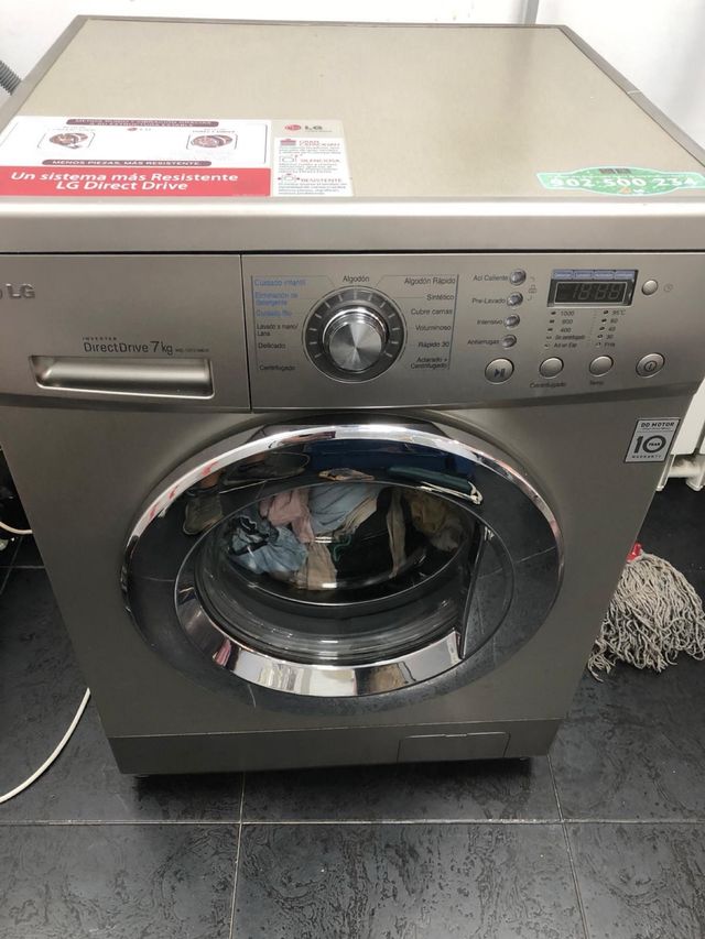 Lavadora LG Direct Drive 7kg