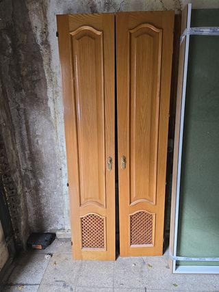 Puertas de armario de madera