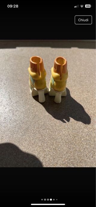 Stivali per bambole Winx  Giallo/Azzurro