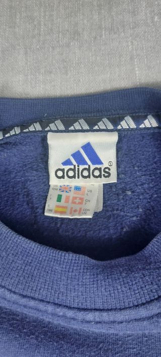 Sudadera Adidas 90s Azul