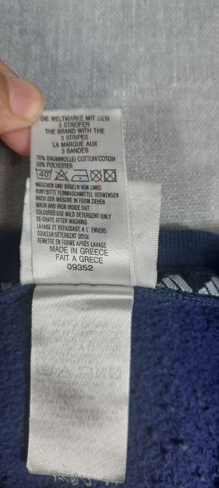 Sudadera Adidas 90s Azul