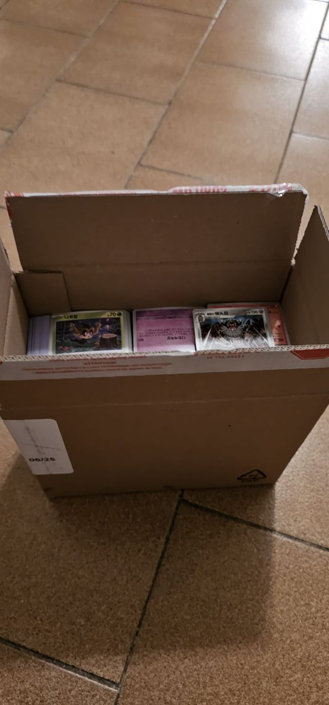 Lote 14000 Cartas Pokémon TCG 