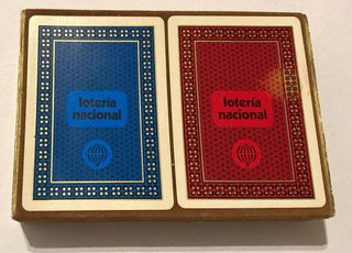 Baraja de Póker Edición Especial Lotería Nacional